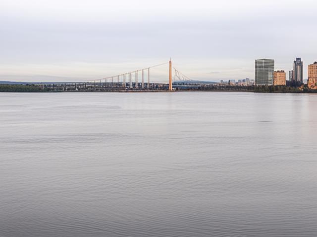 Второй день подряд уровень воды в реке Урал в Орске продолжает снижаться