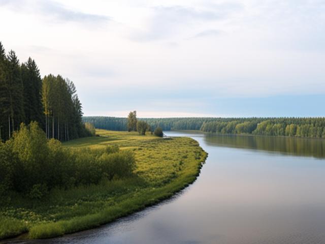 Водный вызов: река подбирается к федеральной трассе