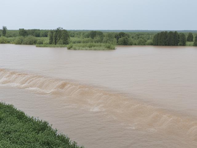 Быстрый подъем воды в Тоболе у села Звериноголовское Курганской области: +19 см за 4 часа