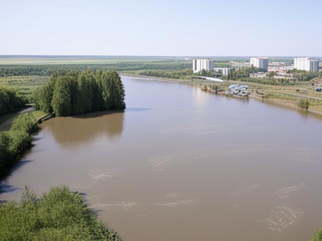 Река Тобол в Кургане поднялась на 7 см всего за 12 часов!