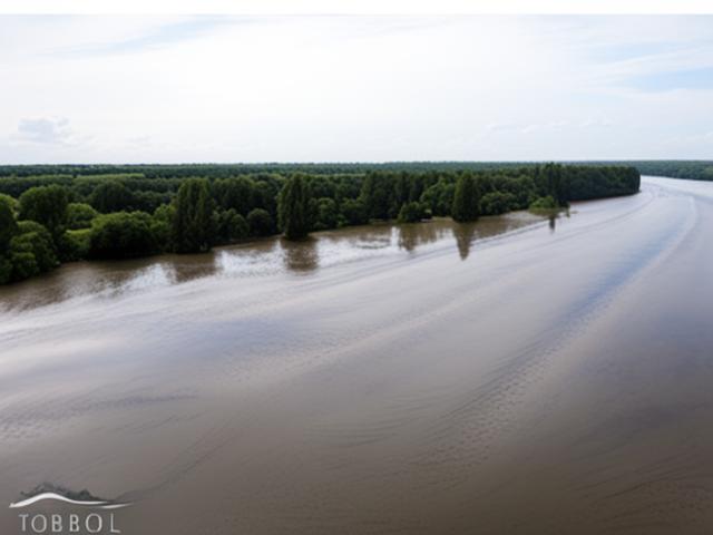 Река Тобол в Кургане вышла из берегов, уровень воды достиг 830 см
