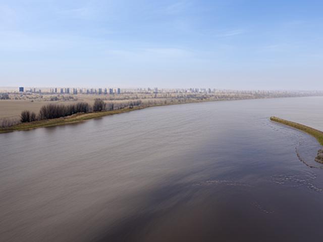 Рекордный паводок: уровень воды в Тоболе в Кургане достиг опасной отметки