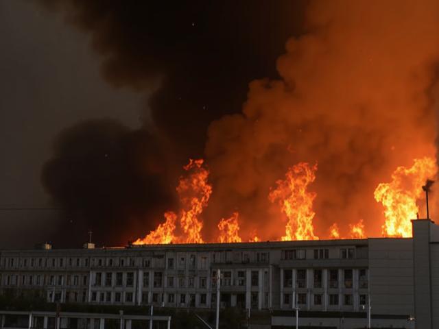 В Новороссийске вспыхнул огонь на электростанции: причины и последствия пожара