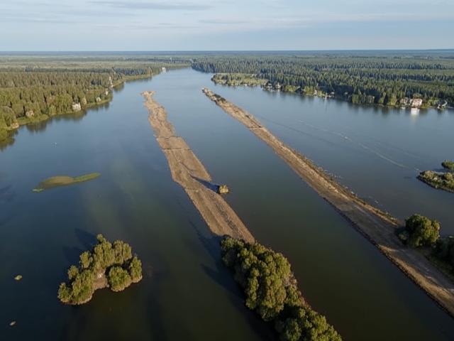 Вода поднимается: уровень Иртыша увеличивается в двух тюменских селах